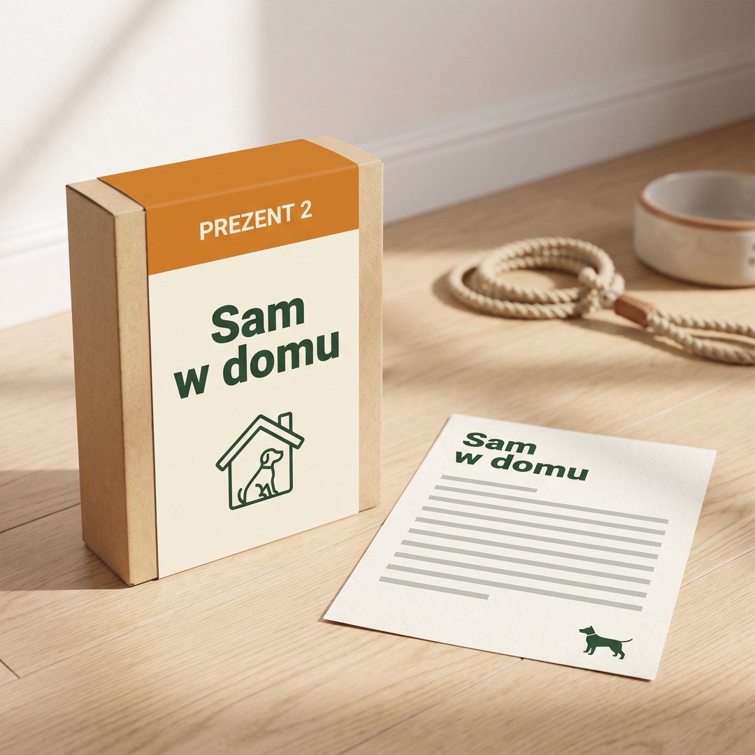 Sam w domu
